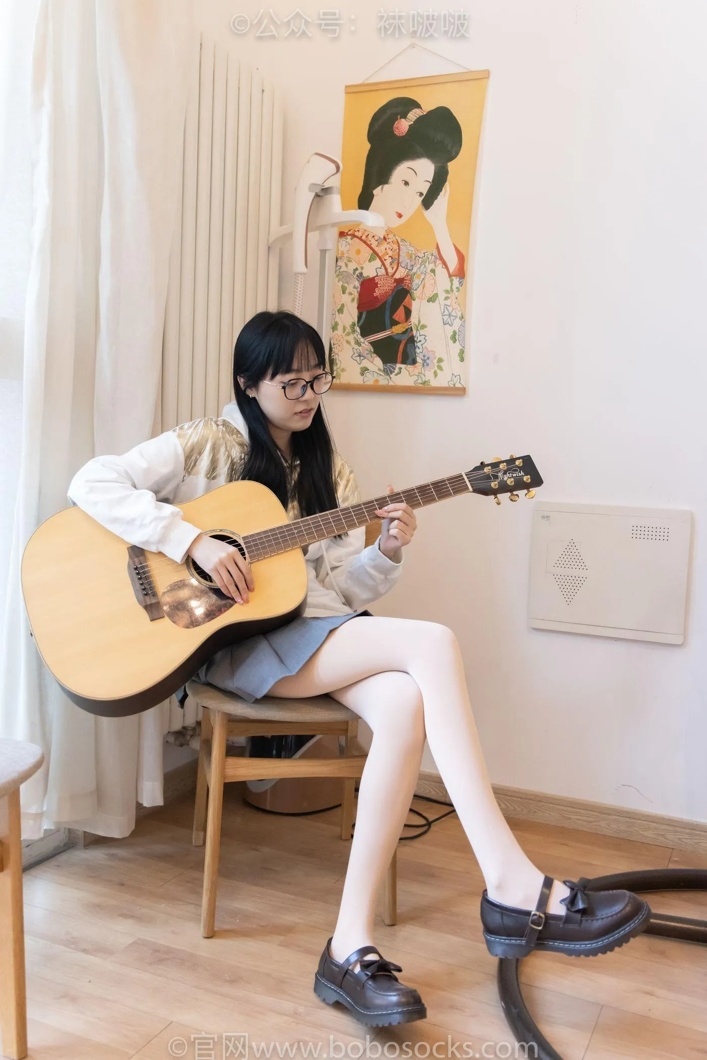 [BoBoSocks袜啵啵]NO.047 稚予-皮鞋、厚肉丝 [131P]插图7
